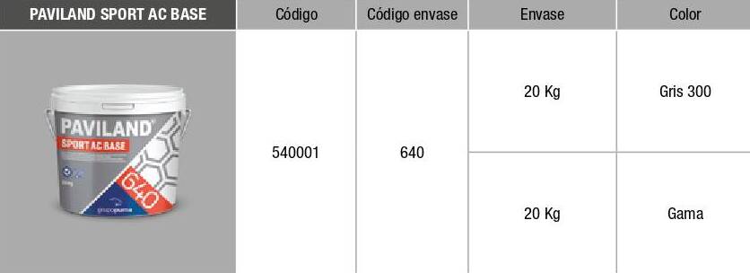 PAVILAND SPORT AC BASE 